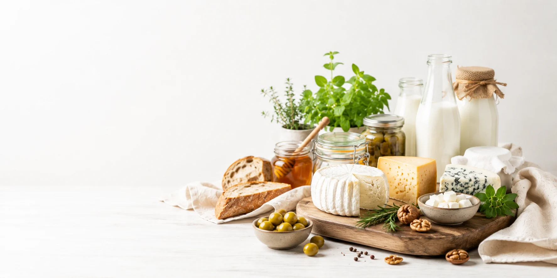 Lactate locale, miere si produse naturale pe masa