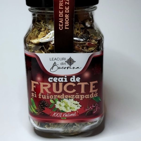 Ceai de fructe si fuior de zapada
