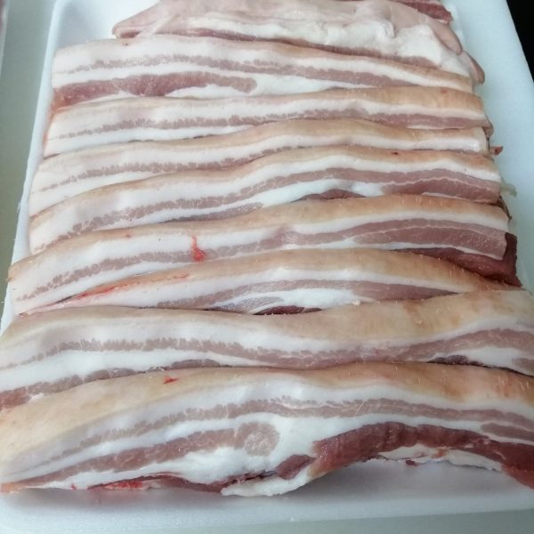 Burta de porc afumata