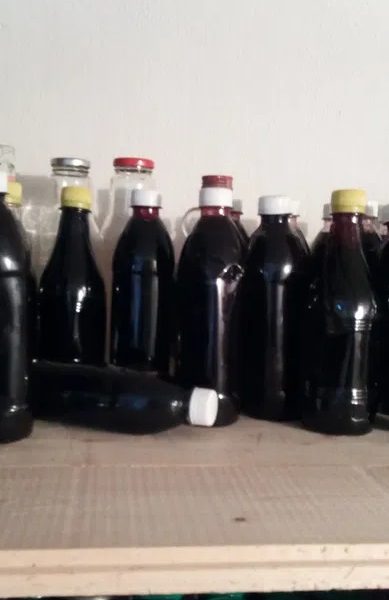 Sirop de afine sau merisoare crescute la munte