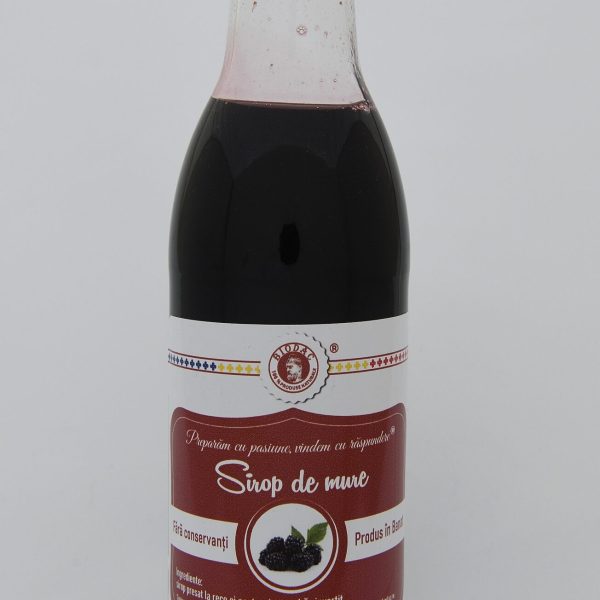 Sirop de mure preparat traditional